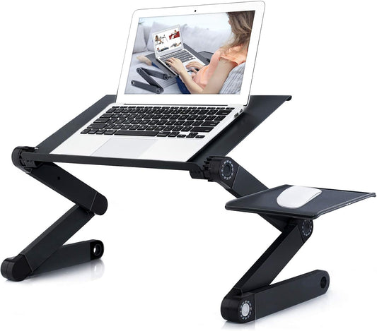 Foldable Laptop Desk Portable Bed & Study Table